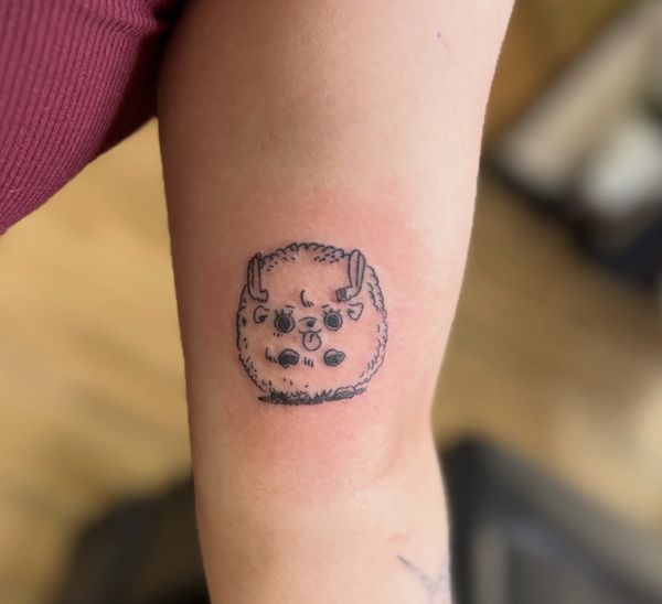 One Piece Chopper flash tattoo by LoLo, on the arm